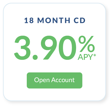 3.90% 18 Month CD