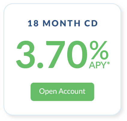 3.70% 18 Month CD